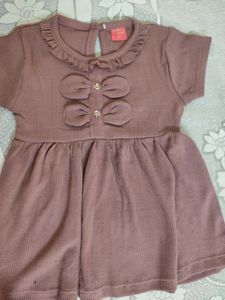 Girls Rich Frock - Brand New Mauve