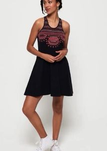 Superdry LEAH EMB SKATER DRESS