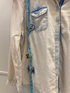 Patchwork Denim Shirt