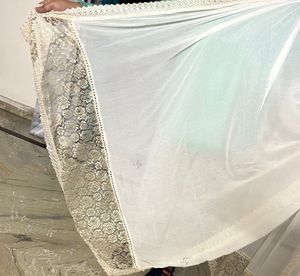 Lace Trim Dupatta