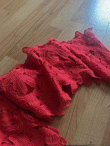 Padded Designer Embroidered Cute Crop Top