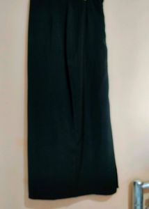 Black Straight Long Skirt ! ✨🖤{ Below Knee But Not Full Length It&#39;s Ankle Length } ✨
