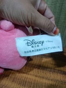 Pink Stitch Plush Toy 🧸