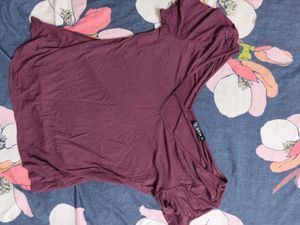 Shein V-Neck Crisscross Top