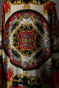 Vintage Baroque Print Shirt