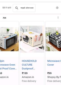 Micro Wave Oven Cover