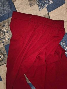 ❤️‍🔥Maroon Crop Top &amp; Pants Co-ord Set❤️‍🔥