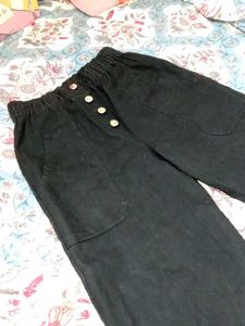 Black Wide Leg Jeans