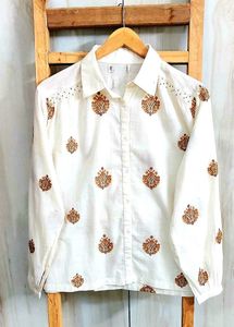 Elegent Embroidey Work Shirt Size-44-46