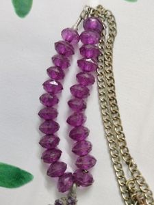 Beautiful Purple Violet Chain (Necklace)