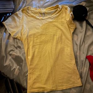 Butter Yellow Casual Top - XS