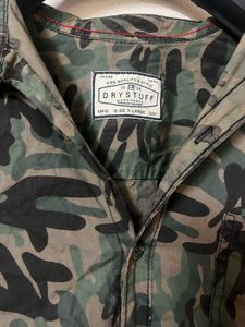Military Print Men’s Shirt
