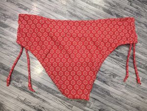 Red Patterned Bikini 🧡Bottom