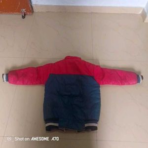 Pink &amp; Blue Puffer Jacket 2in1