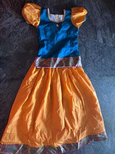 Ethnic Girls Clothing (Pattupavada)