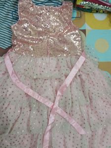 Party Wear Sequins Frock