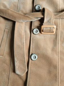 Tan Belted Coat