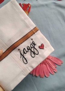 Personalized Handkerchief with Embroidery