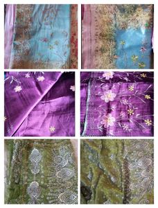 COMBO ORGANZA SAREE