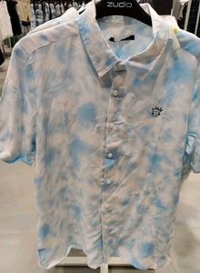 Tie Dye Zudio Shirt For Men