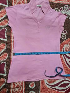 Cute Pink Polo T-Shirt