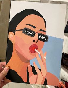 Girl Painting 6