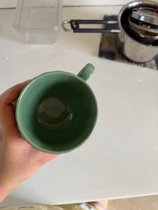 H&amp;M green mug