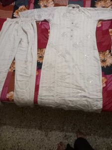 Elegant Embellished Kurta Set