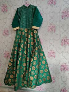 Pretty Green Gown