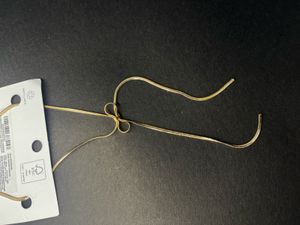 Gold Tone Snake Chain Necklace