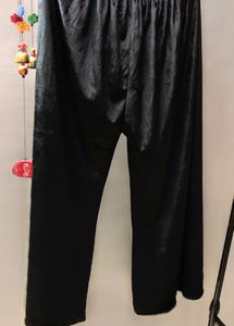 Black Velvet Co-ord Set