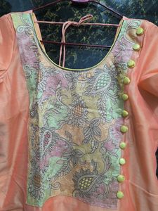 Chanderi Silk Kurta