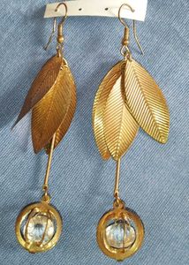 Leaf Drop Earrings