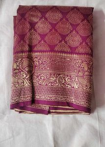 Elegant Red Saree