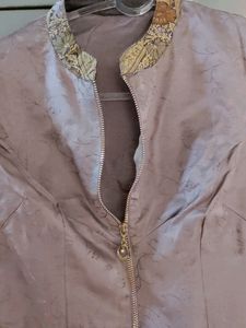 Lavendar Silk Lehenga Blouse
