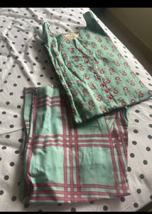 Cotton Kurta Set