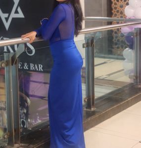 Blue Party Dress