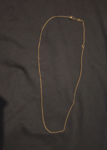 Anti tarnish Gold Color Chain Necklace