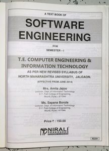 SOFTWARE ENGINEERING Textbook