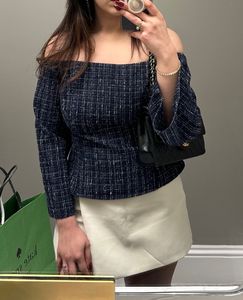 ZARA Off Shoulder Chanel Inspired top