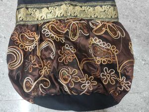 Boho/Hippie Embrodied Cotton Blend Shoulder Bag
