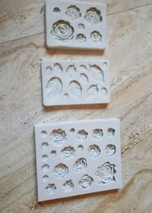 NEW FLOWERS AND ROSE & Leaves Silicon MOULD