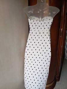 Polka Dot Midi Dress
