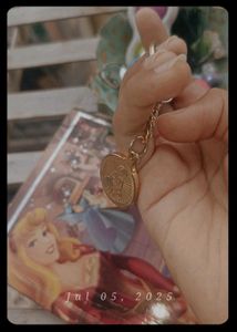 Old Vintage Gautam Buddha and Budh Temple Keychain