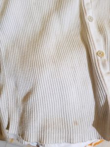 Old White Cardigan