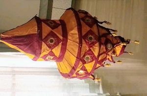 Bohemian Fabric Hanging Lamp