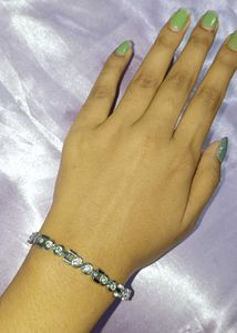 Sparkling Silver Bracelet