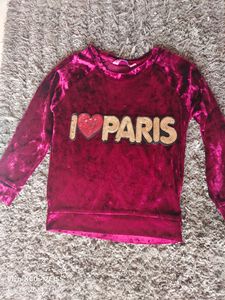 Classy I Love Paris Party Wear T-Shirt