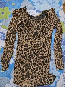 Leopard Print Top