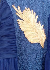 Elegant Blue Ethnic Gown